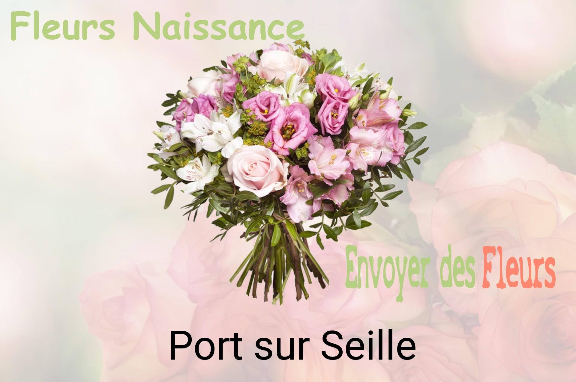 Bouquet de fleurs de naissance livré à Port-sur-Seille